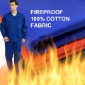 100% хлопковая огнеупорная ткань для сварочной рабочей одежды